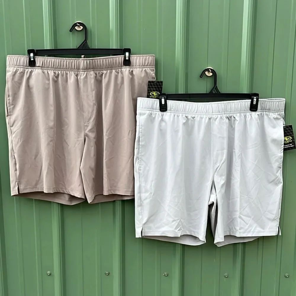 Men’s Woven Lightweight Running Shorts 2-Size Size XL